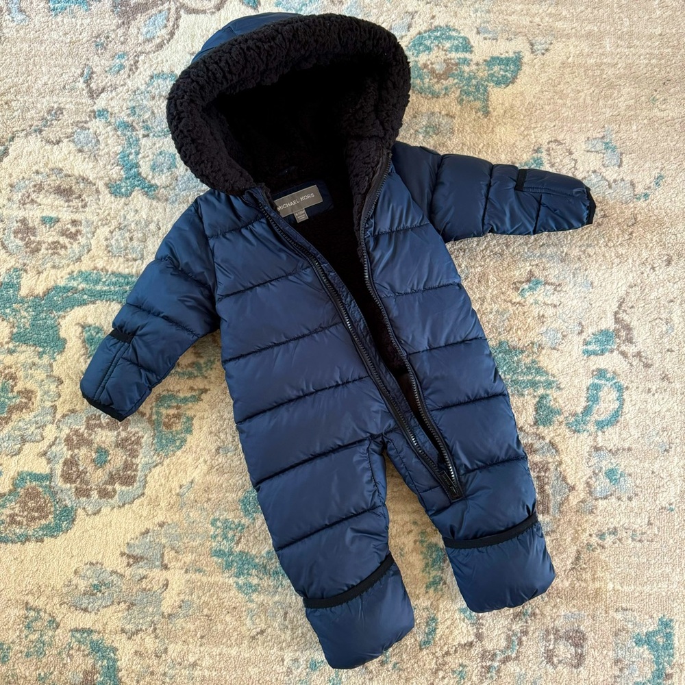 Michael Kors Heavy Weight Sherpa Lined Snowsuit